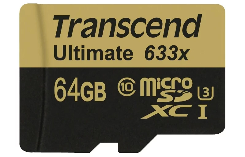 TRANSCEND microSDXC 64Gb UHS-I U3 - za 4K filmove