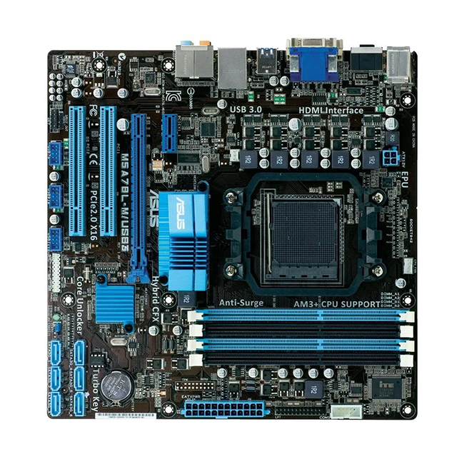 ASUS M5A78L-M - AMD-prosessorille