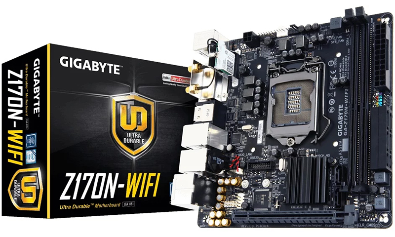GIGABYTE GA-Z170-D3H - with the latest processor connector