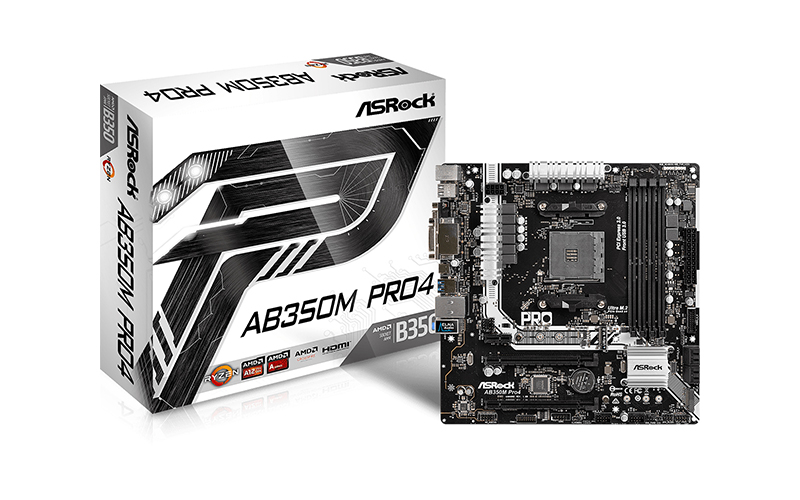 ASROCK AB350M PRO4 - with the technology of combining video cards
