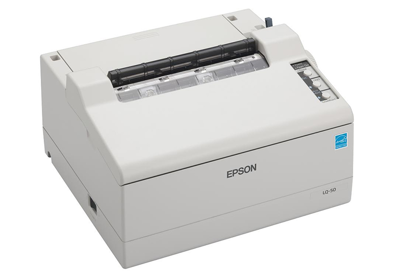Epson LQ-50 - une imprimante mobile dotée de capacités d'impression étendues
