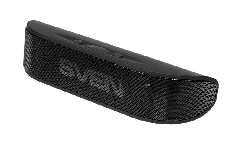 SVEN PS-70BL - Bluetooth speaker with built-in speakerphone at the best price.