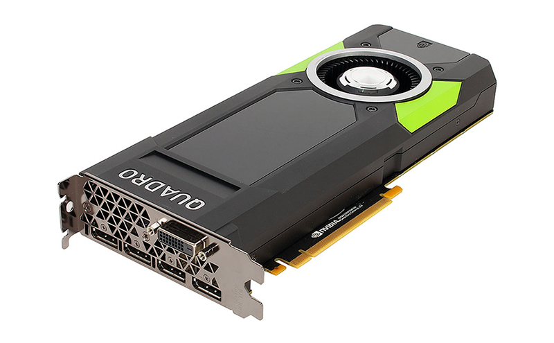 PNY Quadro P5000 - unrealistically powerful graphics card for professionals