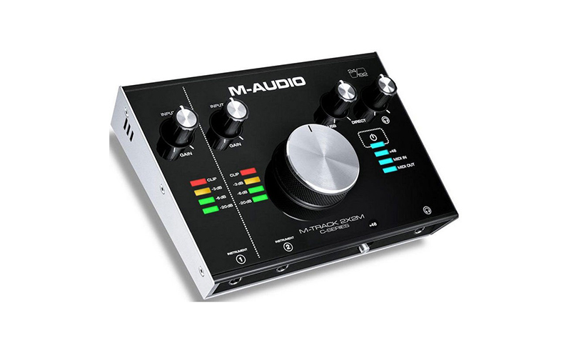 M-Audio Track 2X2M - enregistrement de voix et de musique de qualité studio