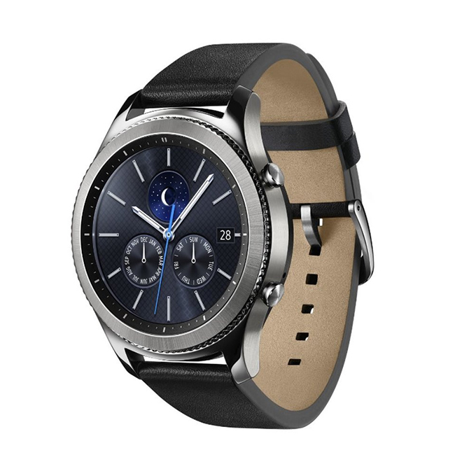 Gear S3 classic - durable steel case and stylish design
