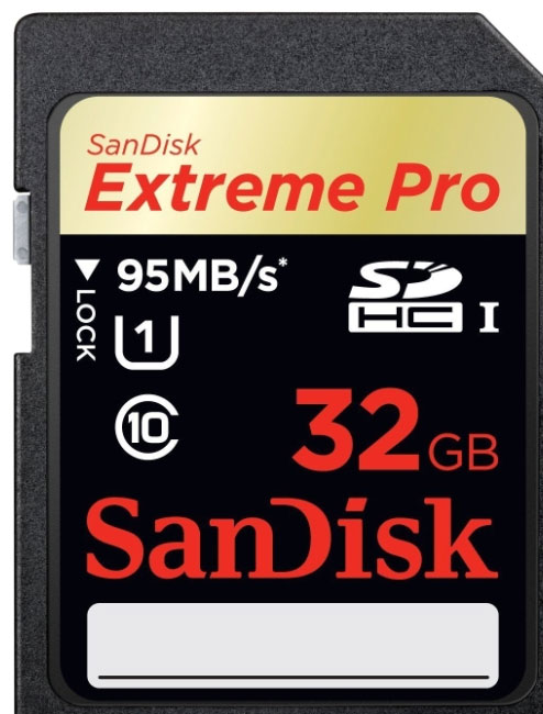 SanDisk Extreme Pro SDHC UHS -luokka 1 95MB