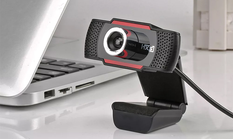 Le principe de fonctionnement et la webcam de l'appareil